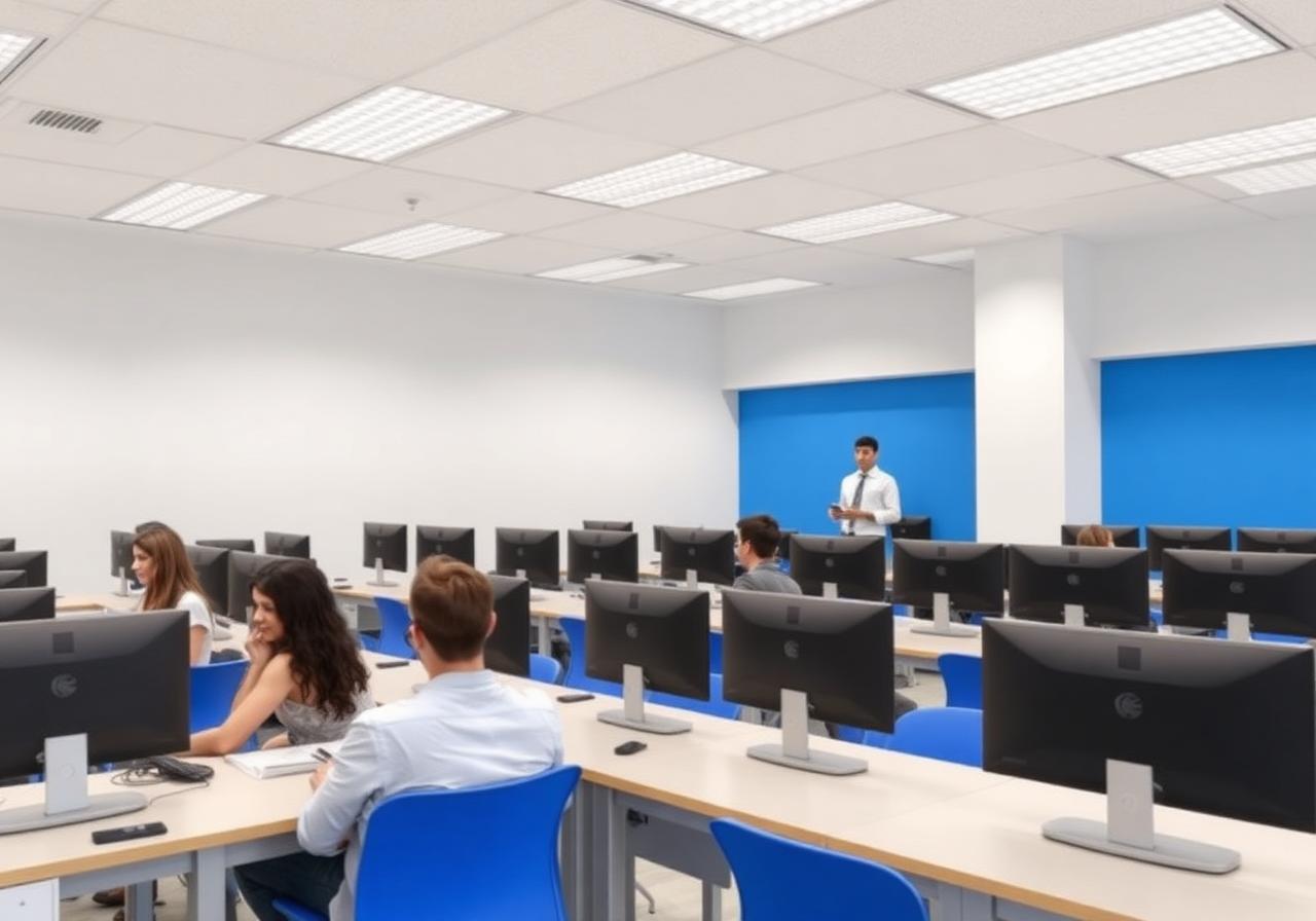 AR Computer Institute classroom